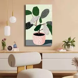 Wallity Dekorativna slika na platnu, 45x70cm, Šarena