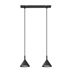 Luster na sajli ETNA 2xGX53/15W/230V crne boje