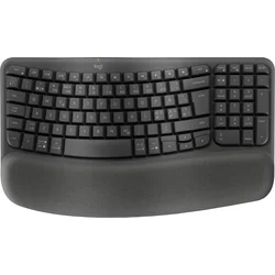 Logitech 920-012332 tipkovnica Pisarna Brezžični RF + bluetooth QWERTY Nordijski jeziki Grafit