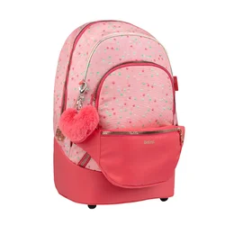 Belmil Školski ranac za devojčice Rose quartz 338-84/P + Torbica, Roze