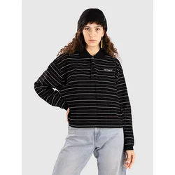 Carhartt WIP Mabel Long Sleeve Polo black