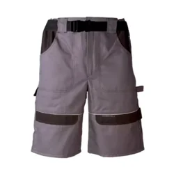 Bermude sa kaišem Cool Trend vel. 62 260g/m2 sive/crne Ardon