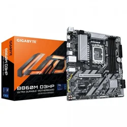 Gigabyte GIGABYTE B860M D3HP matična plošča, mATX, LGA 1851, DDR5, 2x PCIe 4.0 M.2