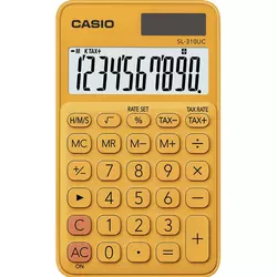 CASIO kalkulator SL310 - CASSL310RG (Narandžasti) Kalkulator džepni, Narandžasta
