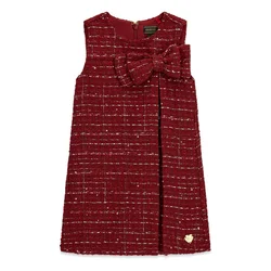 Guess Elegantna obleka K6BK09 W3994 Temno rdeča Regular Fit