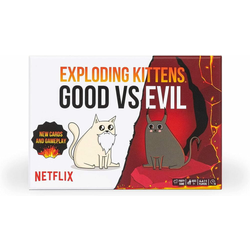 Exploding Kittens igra s kartami Exploding Kittens Good vs Evil angleška izdaja