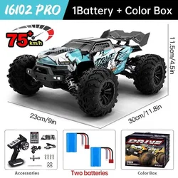 KJB RC avtomobil WLtoys 16101 Pro 1:16, 4WD, visoke hitrosti
