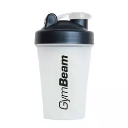 GymBeam Šejker Blend Bottle providno-crni 400 ml