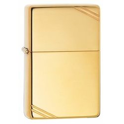 Zippo Upaljač Vintage Slashes High Polish Brass