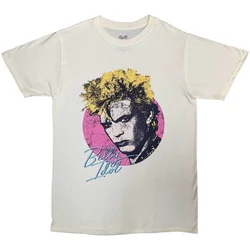 Billy Idol Circle Illustration Natural XL Majica