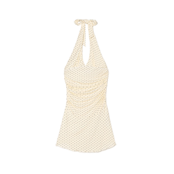 Cropp - Mini haljina vezivanjem - white