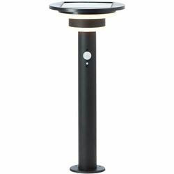 Brilliant - LED solarna svetiljka sa senzorom GARVINA LED/3W/3,7V 45 cm IP44 crna