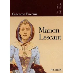 PUCCINI:MANON LESCAUT VOCAL SCORE
