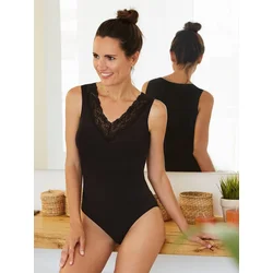 zd ZERO DEFECTS Bodi Sleeveless Soy fiber črna