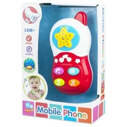 Igrača za dojenčke, ki igra melodije in je mobilni telefon