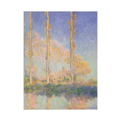 Canvas Slika na platnu Poplars, Claude Monet, 45 x 60 cm