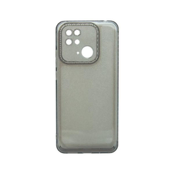 Maska za telefon TRANSPARENT COLOR za Xiaomi Redmi 10C siva