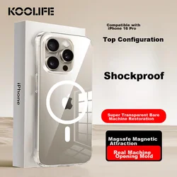 Koolife Maska za mobilni telefoniPhone 16 Pro, Providna
