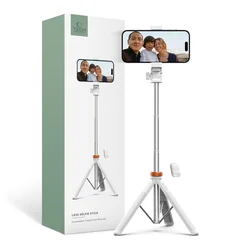 SELFIE STICK TECH-PROTECT L03S BLUETOOTH TRIPOD WHITE