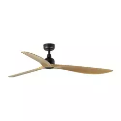 FARO 34360WT - plafonski ventilator OUTWOOD L, braon/crna, prečnik 150 cm, WT, IP44, sa daljinskim upravljačem