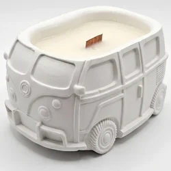 Sveča Vintage Van - Bela / Limeta, Bazilika, Mandarina KP40886
