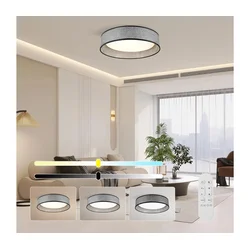 Immax NEO 07287L - LED+CCT prigušiva stropna svetiljka LONA 36W/230V, prečnik 45,5 cm + daljinski upravljač