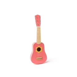 Kids Concept - Lesena kitara, flower pink