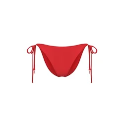 cfab Bikini hlačke Signature Essential Swim Bottom ognjeno rdeča