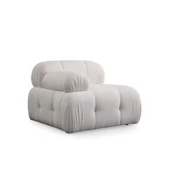 Atelier del Sofa Fotelja Petite L1, 95 x 95 x 75 cm, Bela