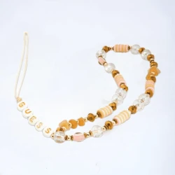 Vezica za mobilni Guess Strap Beads Bohemia Brown