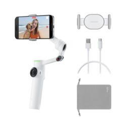 Insta360 Flow 2 Pro Standard Bundle Summit White - Stabilizator za mobilne telefone