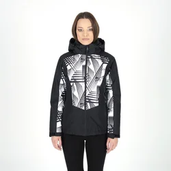 Wintro Ženska jakna Elodie jacket, Crno-bela