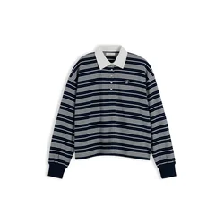 TOMMY HILFIGER Majica mornarska/bela