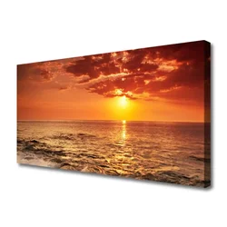 tulup.si Slika na platnu Sea sun landscape 100x50 cm