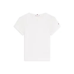 TOMMY HILFIGER Majica pegasto bela