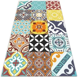 Decormat PVC preproga Mešanica pisanih modelov 80x120 cm