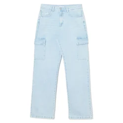 Cropp - Baggy farmerke - PLAVA