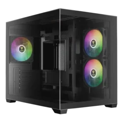 Gamdias Kućište za desktop računar Aura GC10M V2, ARGB, Full Tower, Crno