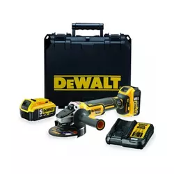 DeWALT akumulatorska kutna brusilica DCG405P2, 18 V