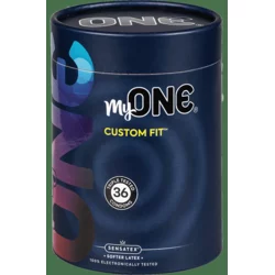 MyOne Maxi-Pack: Custom Fit, size 57D, 36 condoms