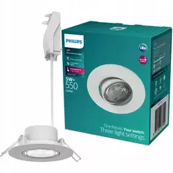 Philips -LED prigušiva ugradna svetiljka CILANTRO LED/5W/230V 4000K bela