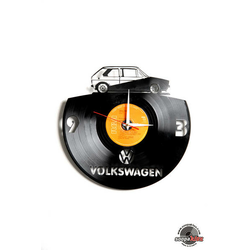 VW Golf- vinyl wall clock