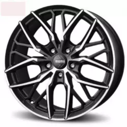 FELNA ALU 20X8.5 5/112 ET35 79.6 MOMO SPIDER MATT BLACK POLISHED