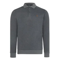 V4007 DEWBERRY MENS SWEATSHIRT-DARK ANTHRACITE