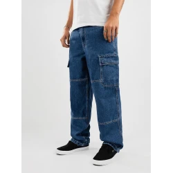 Empyre Sk8 Denim Cargo Jeans medium blue