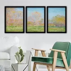 Wallity Set uramljenih slika 3SC_UN3896329, 3 Dela