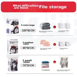 Dr.Storage Vakuum kese za odlaganje sa ručnom i električnom pumpom, 13 Komada
