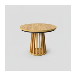 Raztegljiva jedilna miza NEXUS 100/140x77 cm hrast craft/črna