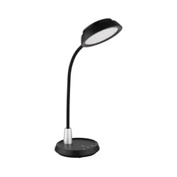 Globo 58496S - LED prigušiva dodirna stona lampa KIRK LED/12W/230V crna