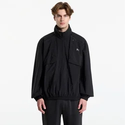 Vetrovka Under Armour Unstoppable Woven Half Zip Solid Ultimate Black S